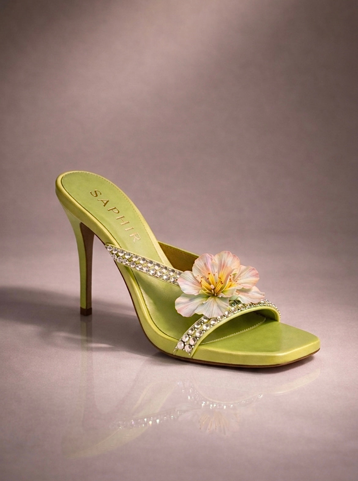 Sandales Crystal - vertes