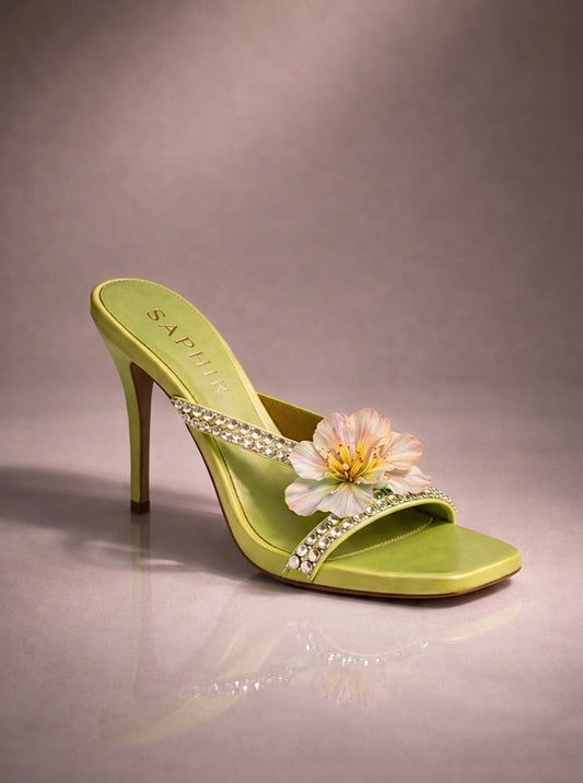 Sandales Crystal - vertes